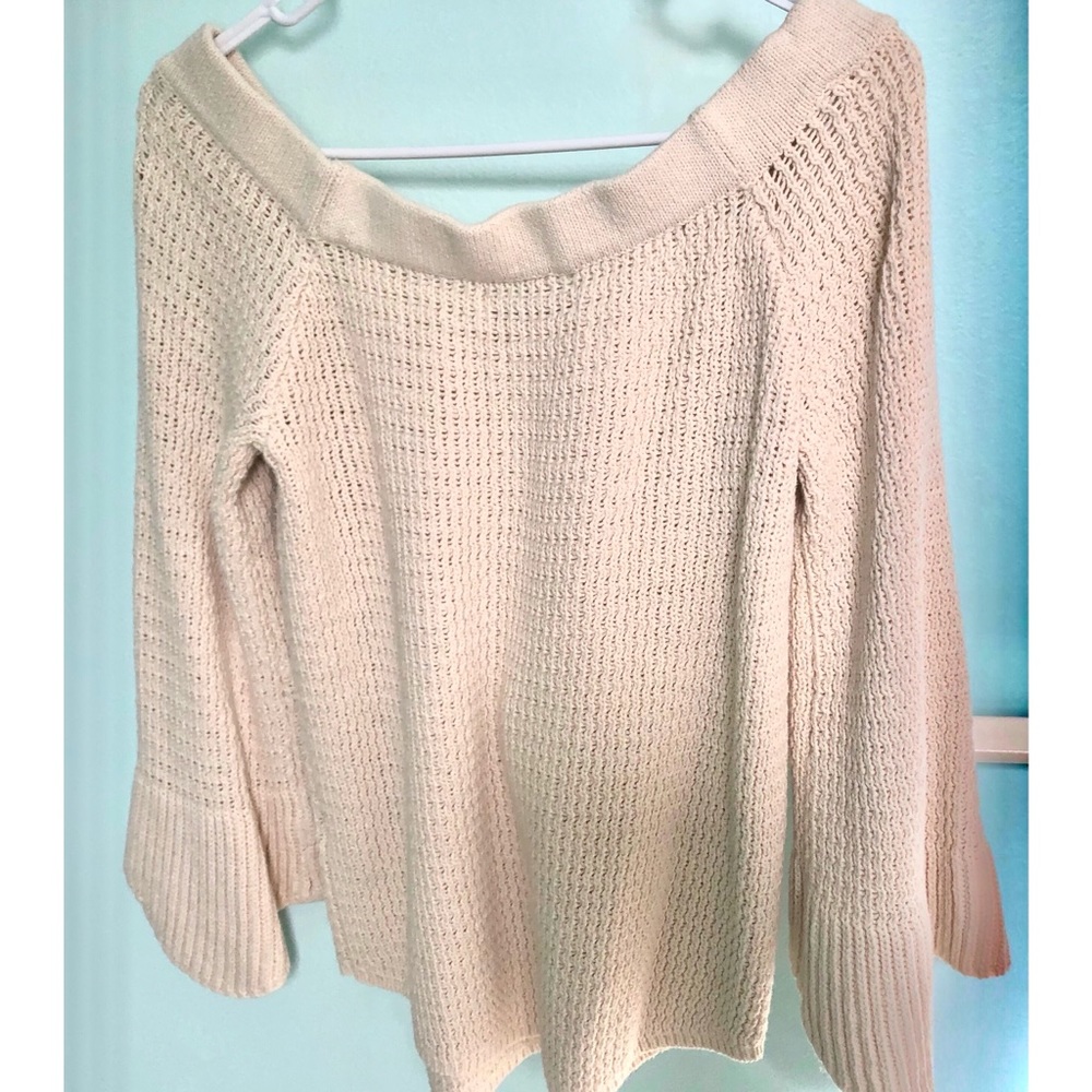 Abercrombie & Fitch off the shoulder boho sweater
